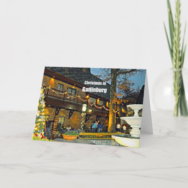 Weihnachten in Gatlinburg, Tennessee (Vorderseite)
