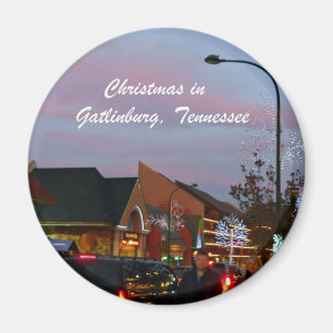Weihnachten in Gatlinburg, Tennessee Magnet