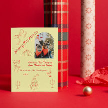 Weihnachten in Handschrift