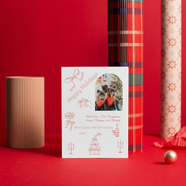 Weihnachten in Handschrift Karte (Von Creator hochgeladen)