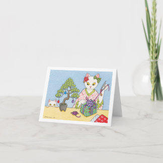 Weihnachten in Japan notecard