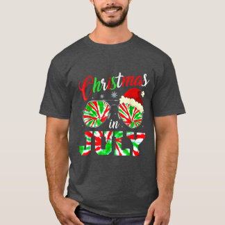 Weihnachten In Juli Weihnachtsmannmütze Gefärbte K T-Shirt