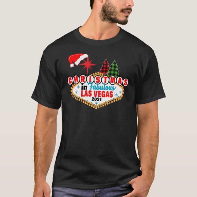 Weihnachten in Las Vegas Group Match866 T-Shirt (Vorderseite)