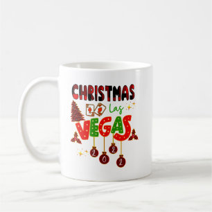 Weihnachten in Las Vegas Group Matching Typografic Kaffeetasse