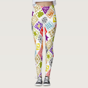 Weihnachten in mehreren Farben Leggings