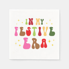 Weihnachten in meiner festlichen Ära Serviette