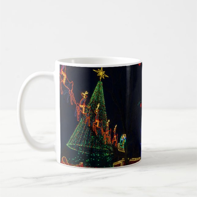 Weihnachten in Midtown Coffee Tasse (Links)