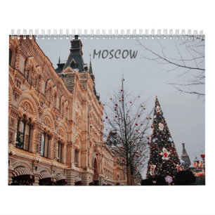 Weihnachten in Moskau Kalender