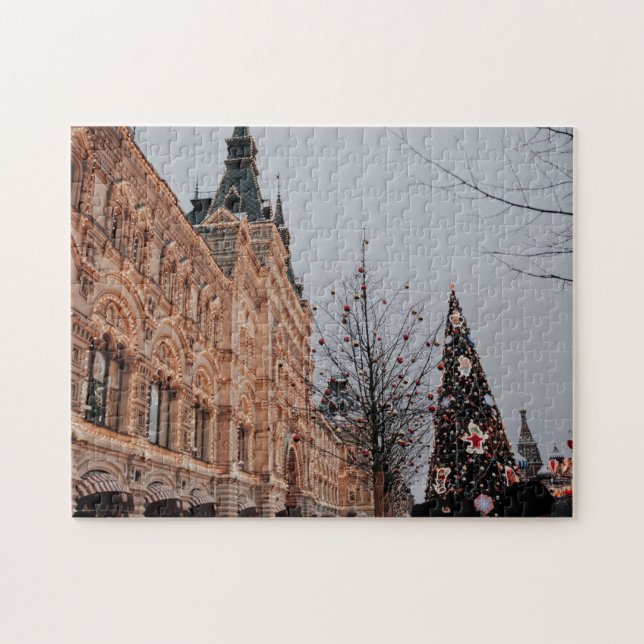 Weihnachten in Moskau Puzzle (Horizontal)