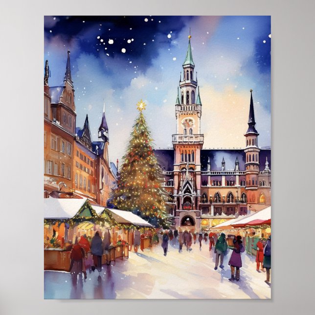 Weihnachten in München Poster (Vorne)