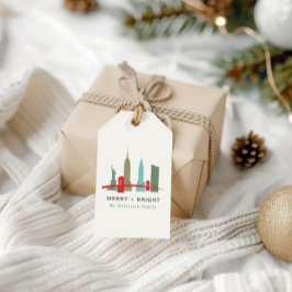 Weihnachten in New York, Architecture Skyline Geschenkanhänger