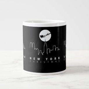 Weihnachten in New York City Jumbo-Tasse