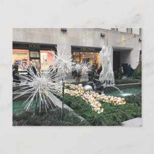 Weihnachten in New York City Rockefeller Center Ca