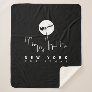 Weihnachten in New York City Sherpadecke