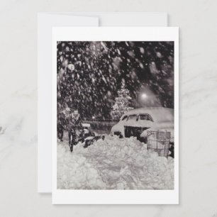 Weihnachten in New York City Vintagen 1950er