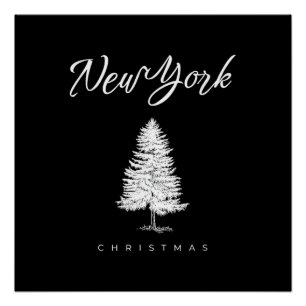 Weihnachten in New York Poster
