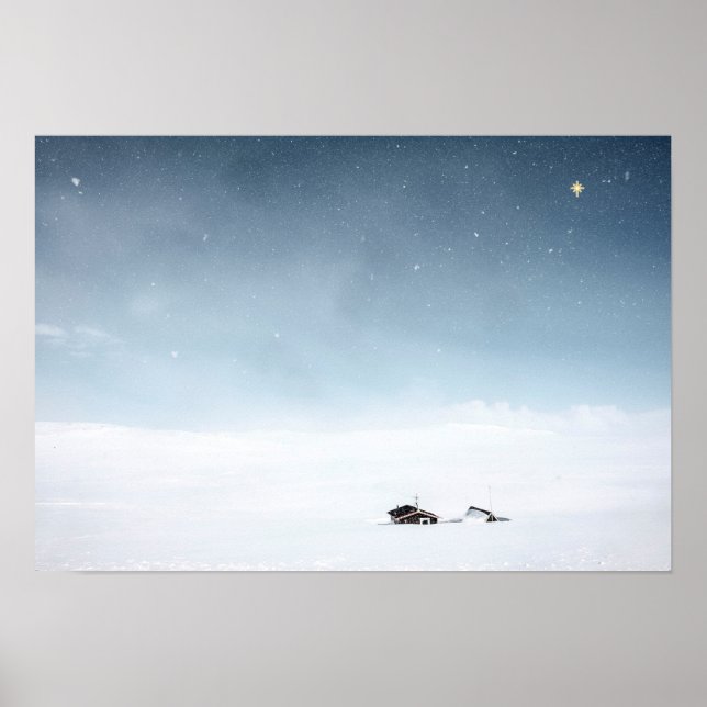 Weihnachten in Norwegen Poster (Vorne)