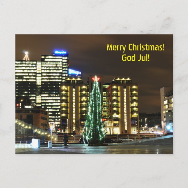 Weihnachten in Oslo, Norwegen (Vorderseite)