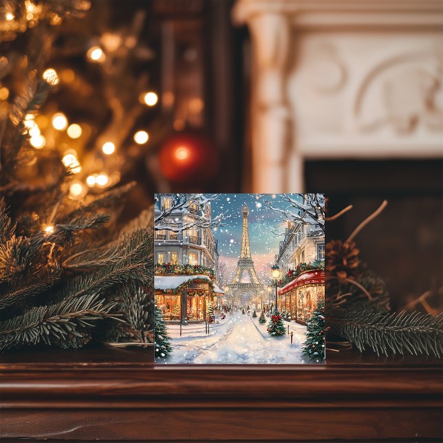 Weihnachten in Paris: Eiffelturm Winter Wonderland (Von Creator hochgeladen)