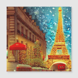 Weihnachten in Paris, Ellenturm Magnetkarte