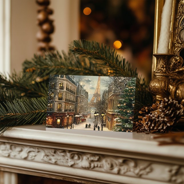 Weihnachten in Paris: Gemütliche Eiffelturmstraße (Von Creator hochgeladen)