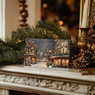 Weihnachten in Paris: Glittering Eiffel Tower Lane