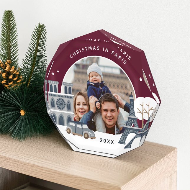 Weihnachten in Paris Keepake Fotoblock (Von Creator hochgeladen)