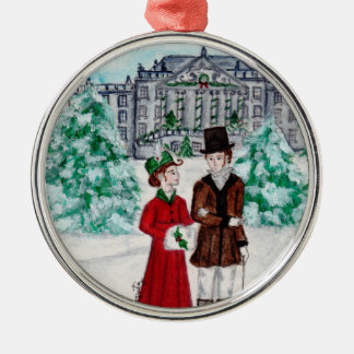 Weihnachten in Pemberley Ornament Aus Metall