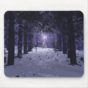 Weihnachten in Pines Mousepad
