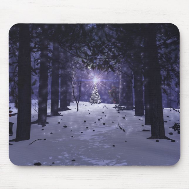 Weihnachten in Pines Mousepad (Vorne)