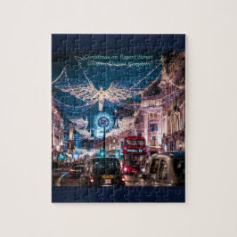 Weihnachten in Regent Street, Großbritannien, Lond Puzzle