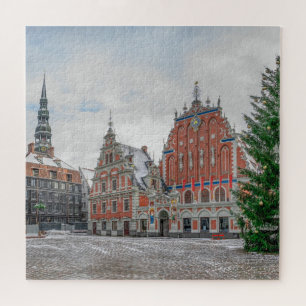 Weihnachten in Riga Lettland Puzzle