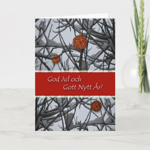 Weihnachten in Schweden, Schnee