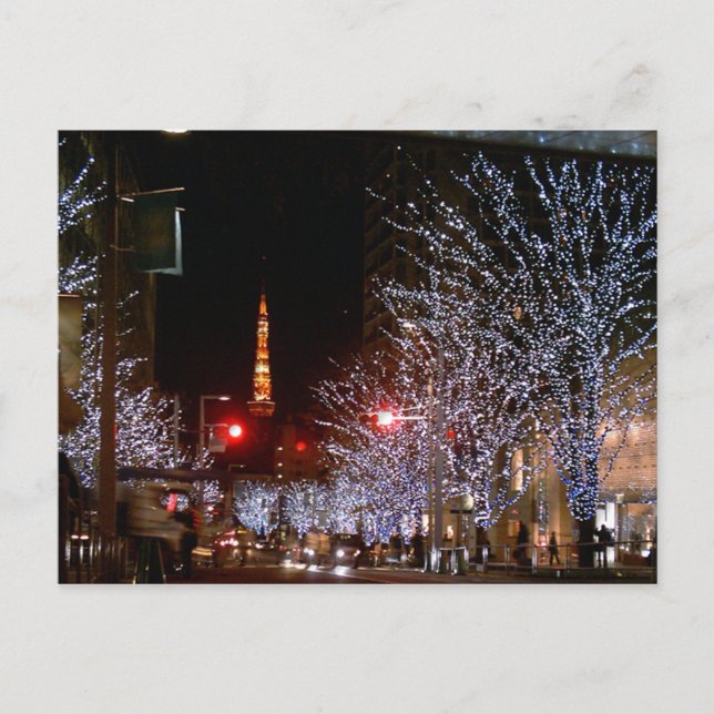 Weihnachten in Tokio, Japan (Vorderseite)