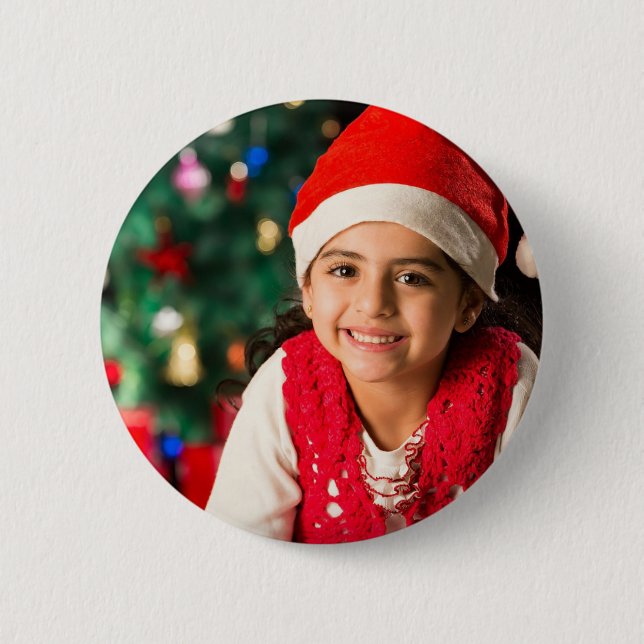 WEIHNACHTEN INDIVIDUELLE FOTO-TASTE BUTTON (Vorderseite)