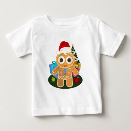 Weihnachten - Ingwer Brot Mann Baby T-shirt
