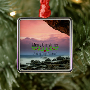 Weihnachten, Insel Skye, Schottland, Ornament Aus Metall