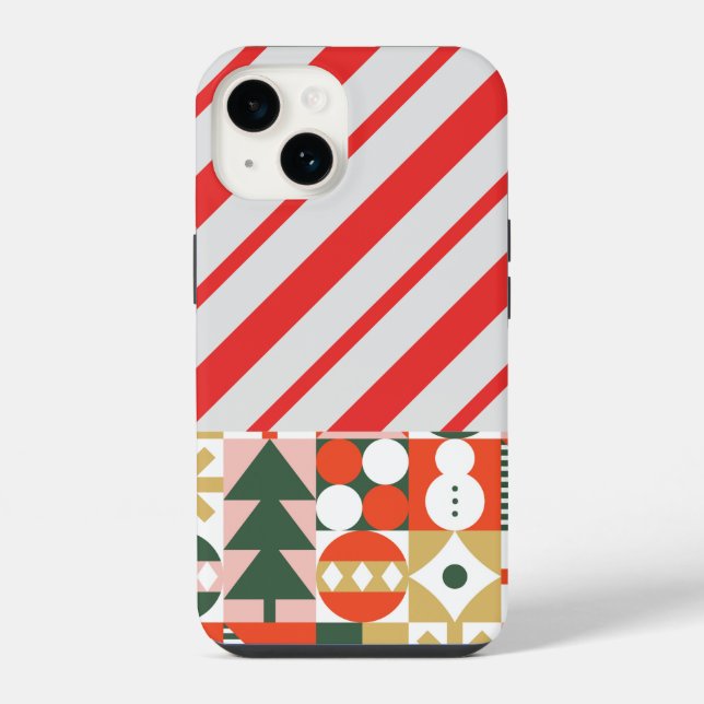 Weihnachten iPhone Hülle (Rückseite)