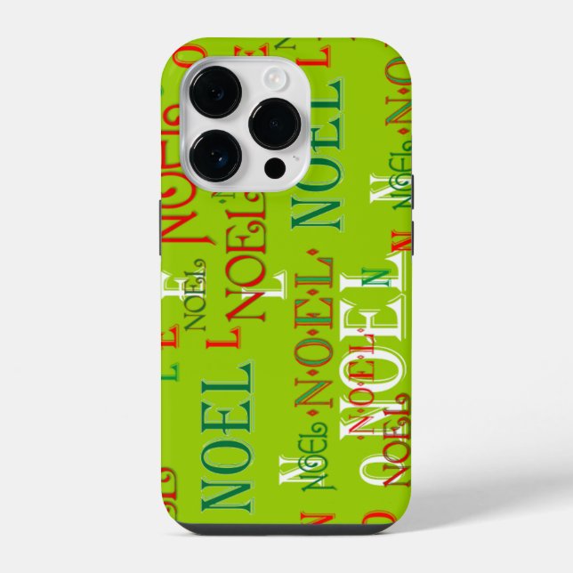 Weihnachten iPhone Hülle (Rückseite)
