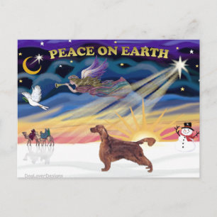 Weihnachten - Irischer Setter 1