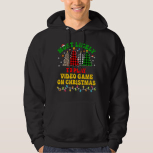 Weihnachten ist am ehesten ein Videospiel Hoodie