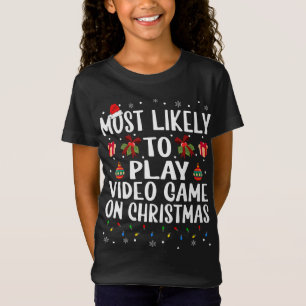 Weihnachten ist am ehesten ein Videospiel T-Shirt