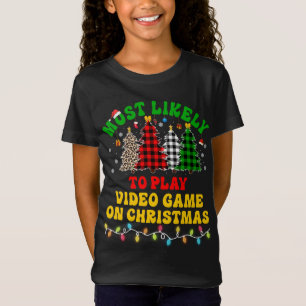 Weihnachten ist am ehesten ein Videospiel T-Shirt