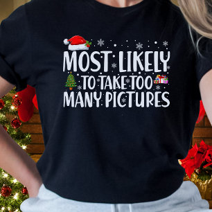 Weihnachten ist am ehesten geeignet, zu viele Bild T-Shirt