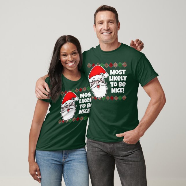 Weihnachten ist am wahrscheinlichsten... Joke T -  T-Shirt (Unisex)