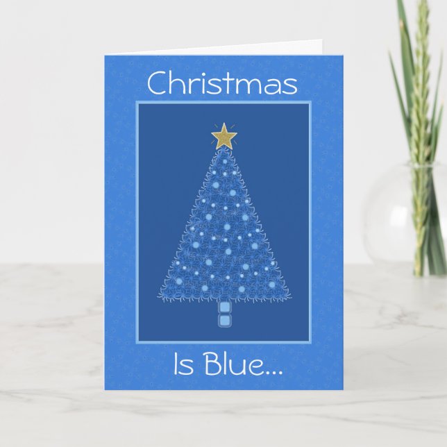 Weihnachten ist blau... Vermisst (Vorderseite)