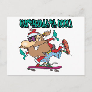Weihnachten ist cooler ghetto Skater Skateboarder