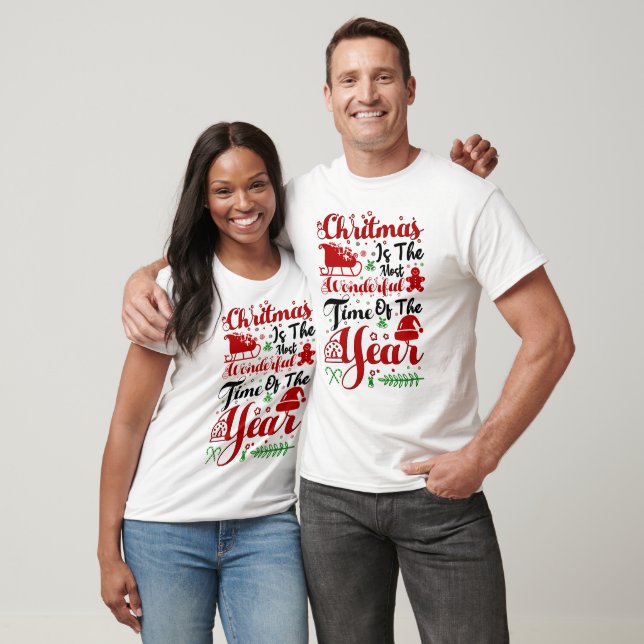 Weihnachten ist das wunderbarste T-Shirt (Unisex)