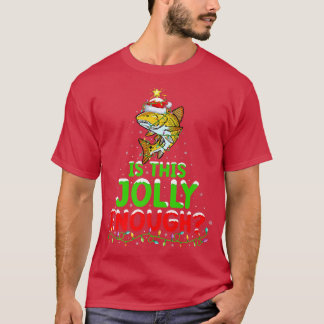 Weihnachten ist dieses fröhlich genug Redfish Weih T-Shirt