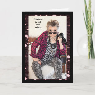 Weihnachten ist einfach schlicht seltsam... karte